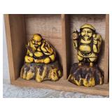 Fantastic Vintage Japanese Figurines - Sevem Lucky Gods - Shichifukujin