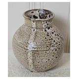 Studio Art Pottery - Bernhardt - Spotted Glaze Vase