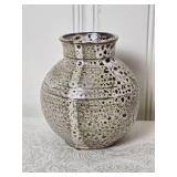 Studio Art Pottery - Bernhardt - Spotted Glaze Vase