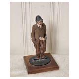 Charming Vintage Sculpted Figurine - Old Clown