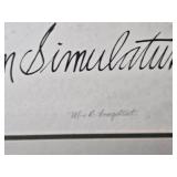 Stunning Modern Fine Art Botanical Print - M. & R. Gougstreet - Aspidiem Simulatum