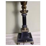 Fantastic Vintage Converted Oil Lamp with Classic Milk Glass Shade