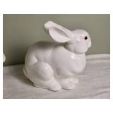 Delightful Ceramic Bunny Pair