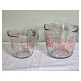 Anchor Hocking Measuring Cup Pair