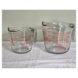 Anchor Hocking Measuring Cup Pair