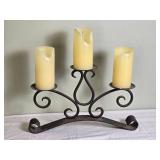 Elegant Metal Candelabra