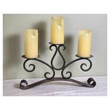 Elegant Metal Candelabra