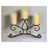 Elegant Metal Candelabra