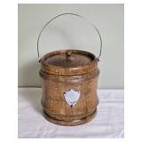 Vintage Wood Ice Bucket