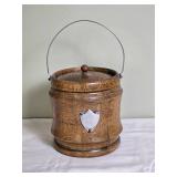 Vintage Wood Ice Bucket