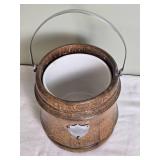Vintage Wood Ice Bucket
