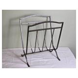Stylish Metal Magazine Rack