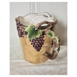 Hanpainted Ceramic Pitcher - Pacific Rim