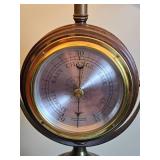 Brilliant Vintage Barometer Table Lamp
