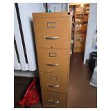 Classic 4-Drawer Aluminum Filing Cabinet
