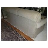 Sherrill Celery Green 3 Cushion Sofa Couch