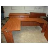 Desk #1 Cherry Corner Desk Desk #1 Cherry Corner Desk