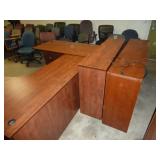 Desk #1 Cherry Corner Desk Desk #1 Cherry Corner Desk