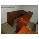 Desk #2 Cherry Straight Wall Desk Desk #2 Cherry Straight Wall Desk