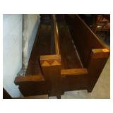 Light Solid Oak Benches x 2 Light Solid Oak Benches x 2