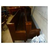 Light Solid Oak Benches x 2 Light Solid Oak Benches x 2