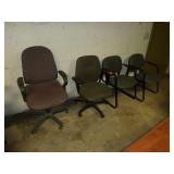 Gray Office Chairs Mixed Gray Office Chairs Mixed