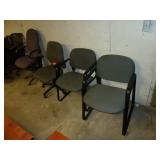 Gray Office Chairs Mixed Gray Office Chairs Mixed