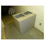 Steel Desk End Cabinets x 2 Steel Desk End Cabinets x 2
