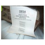 DESA Ventless LP Heater DESA Ventless LP Heater