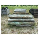 Treated Posts 9" x 6 Treated Posts 9" x 6