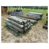 Treated Posts 9" x 6 Treated Posts 9" x 6