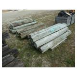 Treated Posts 9" x 6 Treated Posts 9" x 6