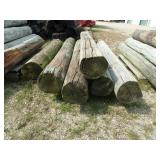 Treated Posts 9" x 6 Treated Posts 9" x 6