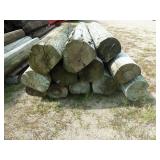 Treated Posts 9" x 6 Treated Posts 9" x 6