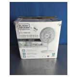 BLACK+DECKER 12" Dual-Blade Table Fan with Remote