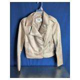 Steve Madden BB Dakota Faux Suede Jacket. Brand New. Color: Bone Size: Small