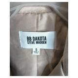 Steve Madden BB Dakota Faux Suede Jacket. Brand New. Color: Bone Size: Small