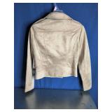 Steve Madden BB Dakota Faux Suede Jacket. Brand New. Color: Bone Size: Small