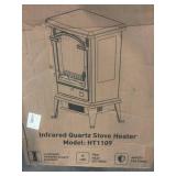 LifeSmart 17" 3-Sided Electric Stove Heater with Top Heater
