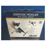 Drive Medical Folding Exercise Peddler with Digital Display