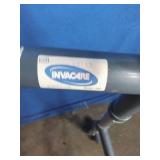 Invacare - Dual Release Folding Walker Adjustable Height PVC Frame 300 lbs. Weight Capacity 33 to 39 Inch Height with Tray