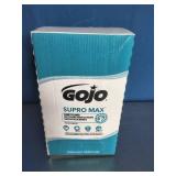 2000 mL (67 US/EU FL OZ) refill of GOJO SUPRO MAX Hand Cleaner, designed for heavy-duty cleaning.