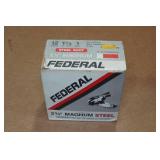 25 Federal 12 Ga 2-3/4" Magnum Steel 1 Shot Shotshells