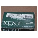 25 Kent 12 Ga 2-3/4" Steel 2 Shot Waterfowl Shotshells