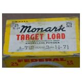 25 Monark 12 Ga 2-3/4" 7.5 Shot Shotshells