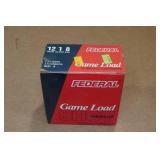 25 Federal Game Load 12 Ga 2-3/4" 8 Shot Shotshells