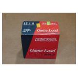 25 Federal Game Load 12 Ga 2-3/4" 8 Shot Shotshells
