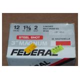 25 Federal 12 Ga 3" Magnum 2 Shot Shotshells