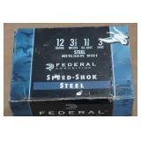 25 Federal Speed Shok 12 Ga 3-1/2" Steel 3 Shot Shotshells