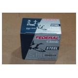 25 Federal Classic 12 Ga 3" Magnum Steel T Shot Shotshells